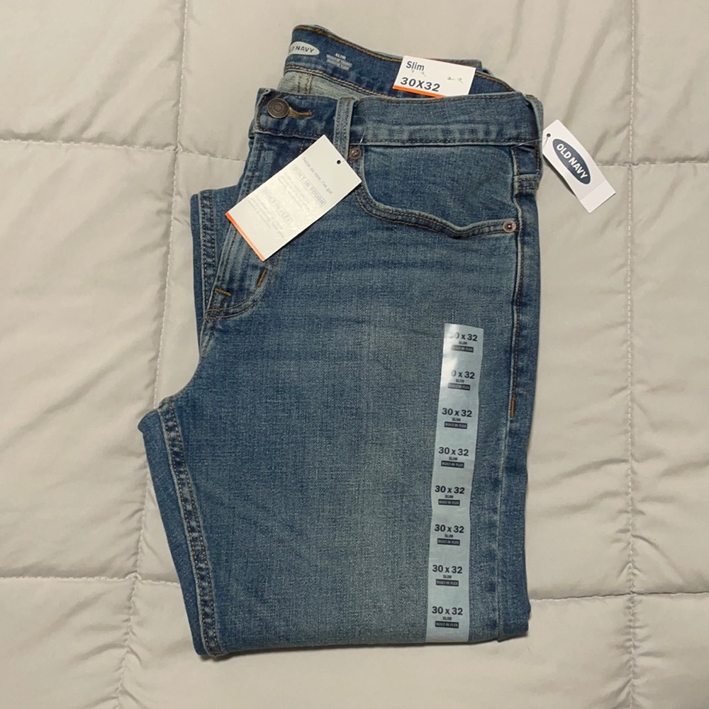 Old Navy slim jeans